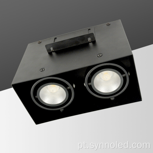 Soltamente Triple Triple Surface Montada LED Downlight